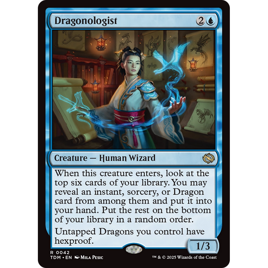 Dragonologist (TDM-042) - Tarkir: Dragonstorm