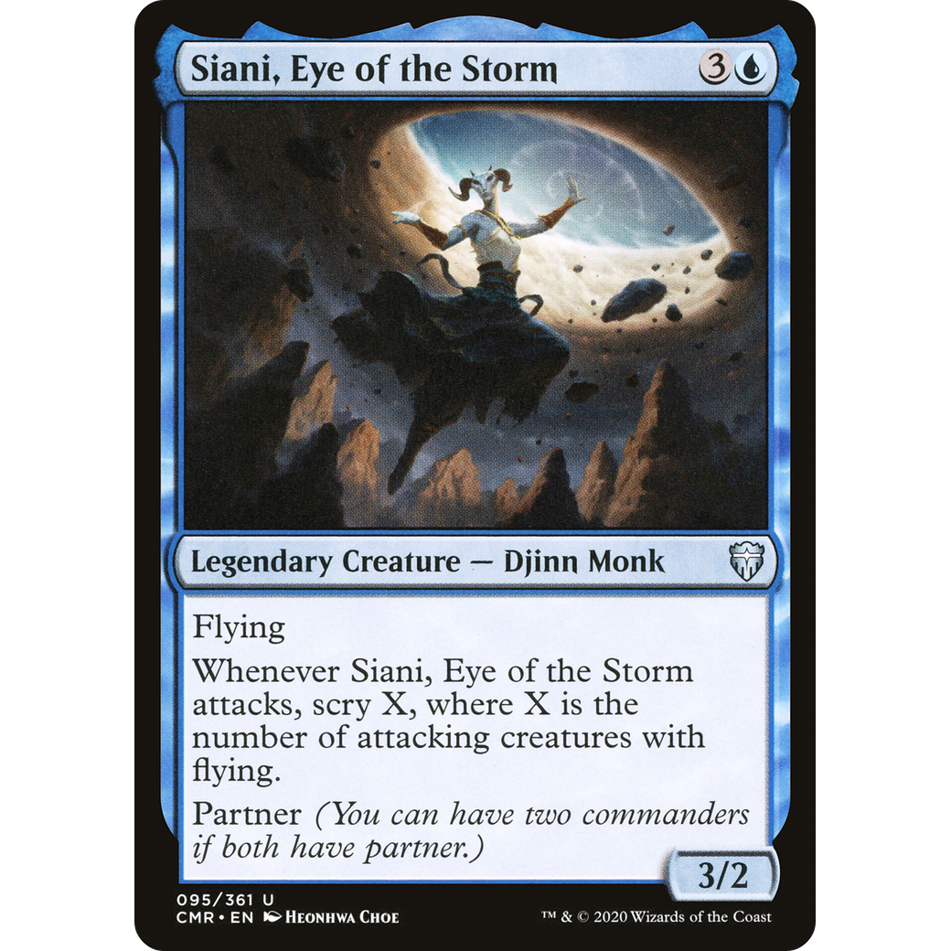 Siani, Eye of the Storm (CMR-095) - Commander Legends