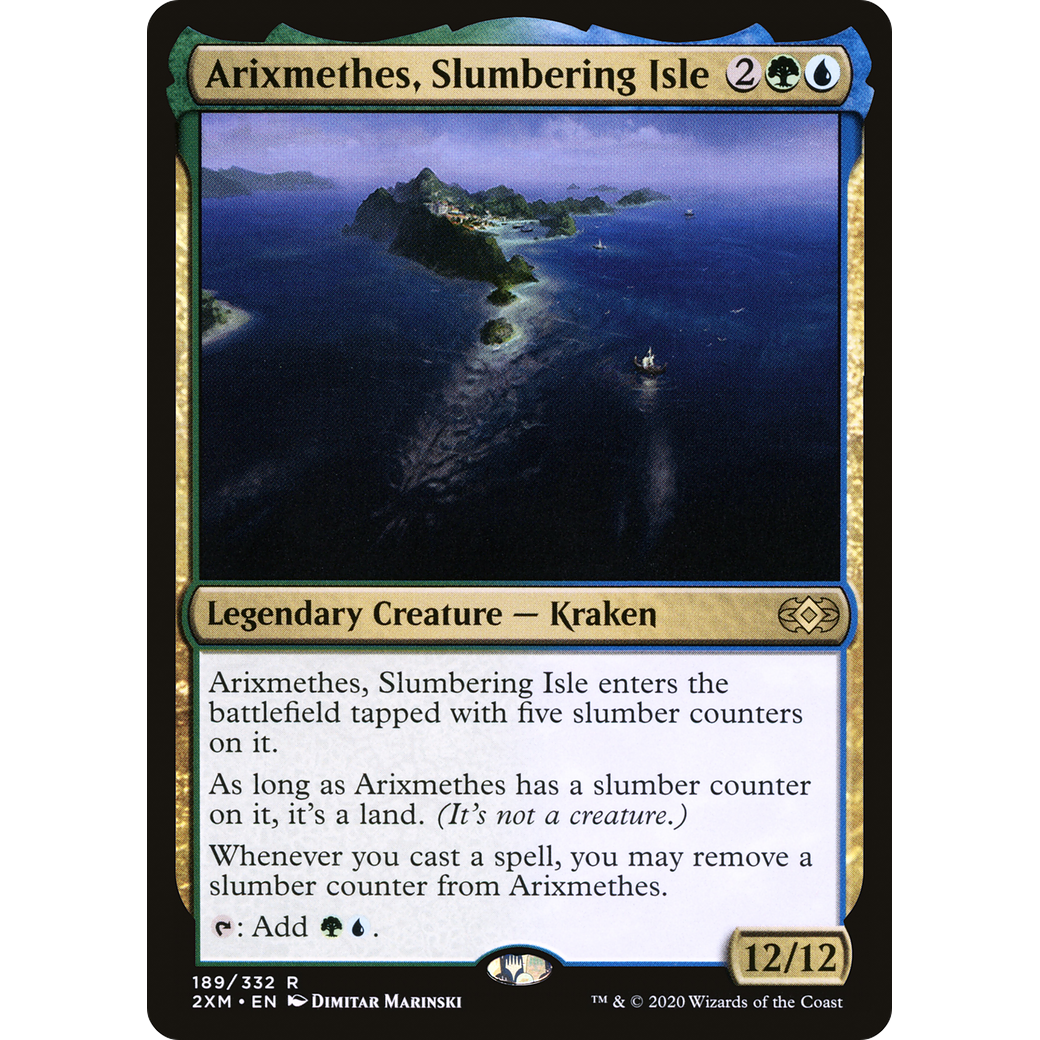 Arixmethes, Slumbering Isle (2XM-189) - Double Masters