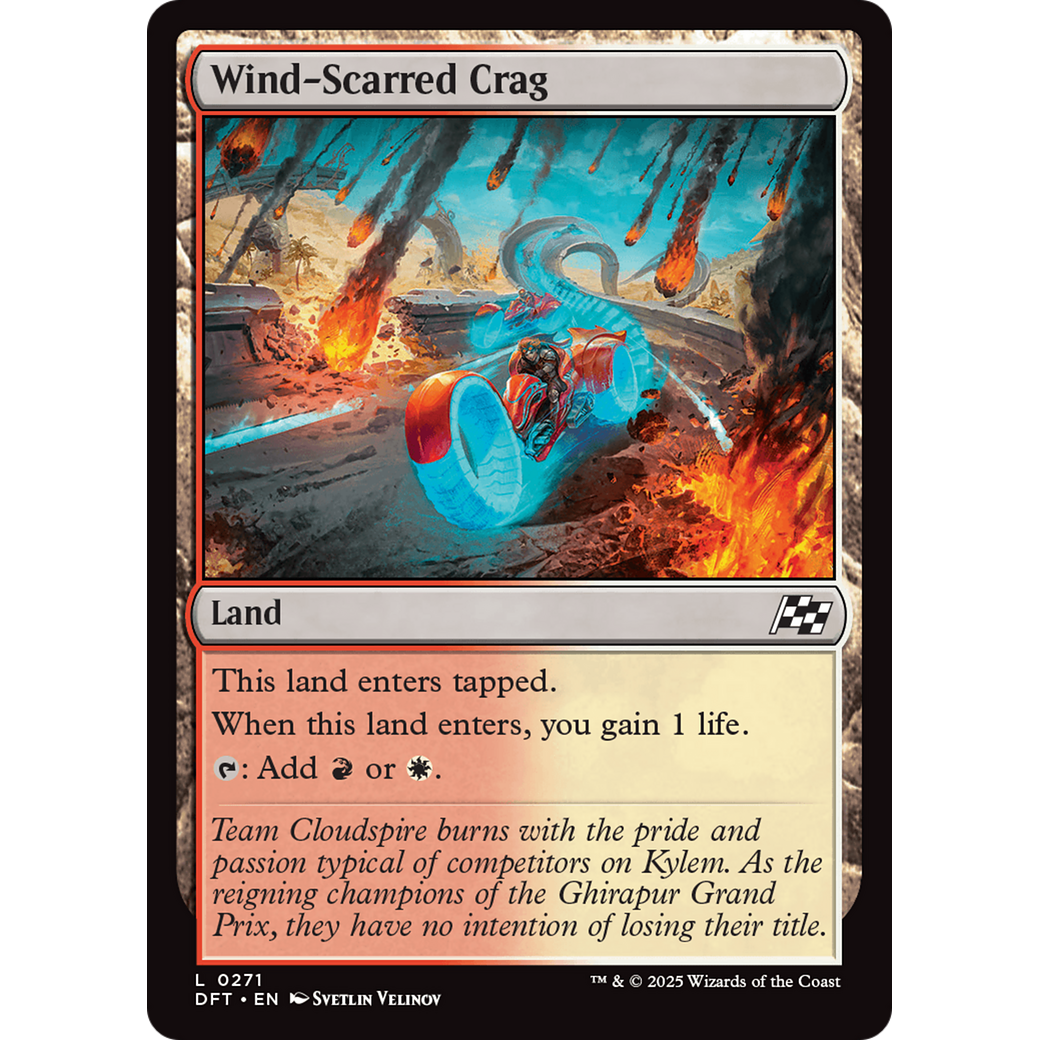 Wind-Scarred Crag (DFT-271) - Aetherdrift