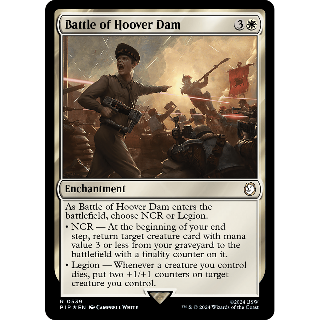 Battle of Hoover Dam (PIP-539) - Fallout Foil