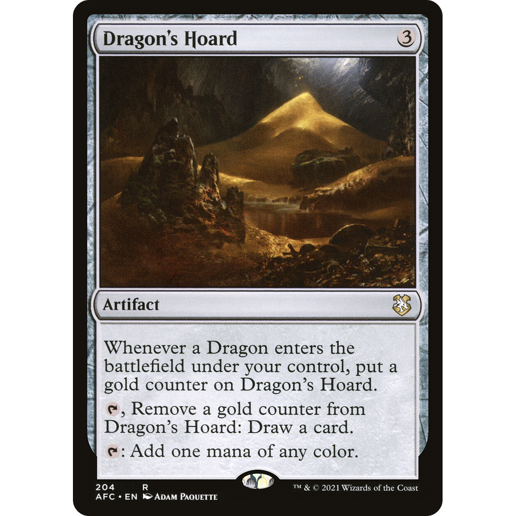 Dragon's Hoard (AFC-204) - Forgotten Realms Commander