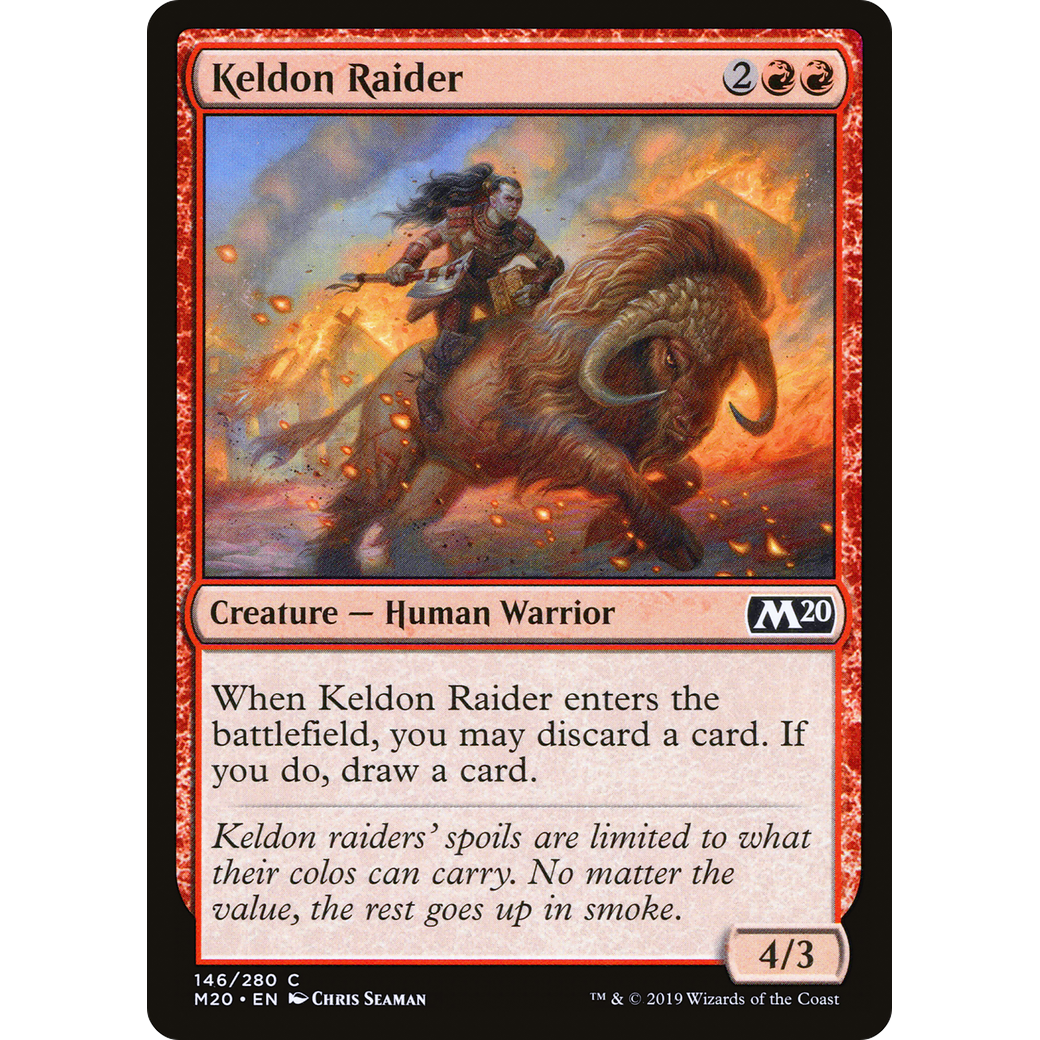Keldon Raider (M20-146) - Core Set 2020