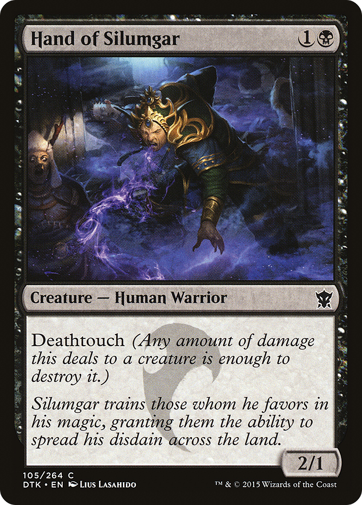 Hand of Silumgar (DTK-105) - Dragons of Tarkir