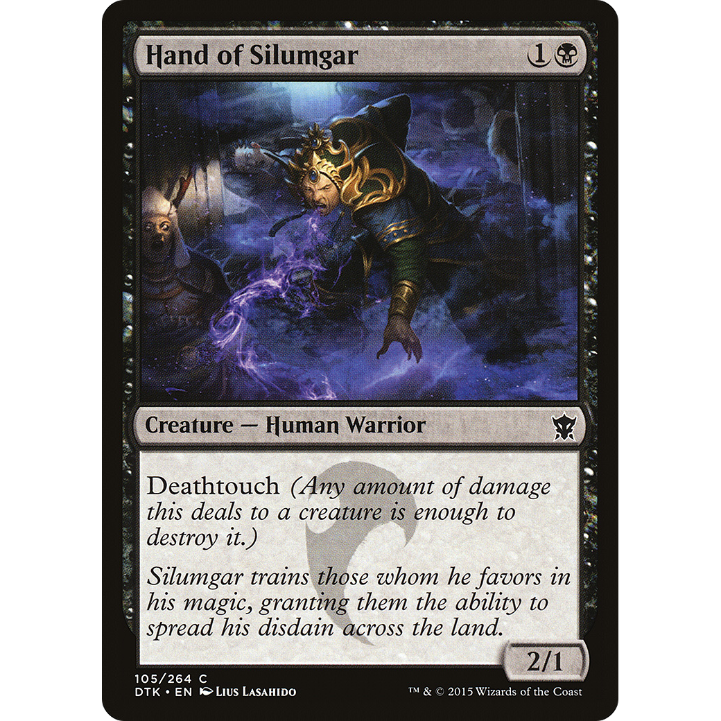 Hand of Silumgar (DTK-105) - Dragons of Tarkir Foil