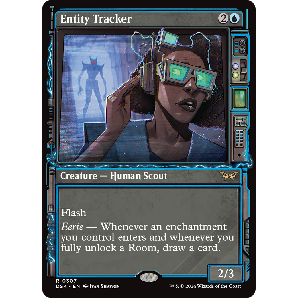 Entity Tracker (DSK-307) - Duskmourn: House of Horror: (Showcase) Foil