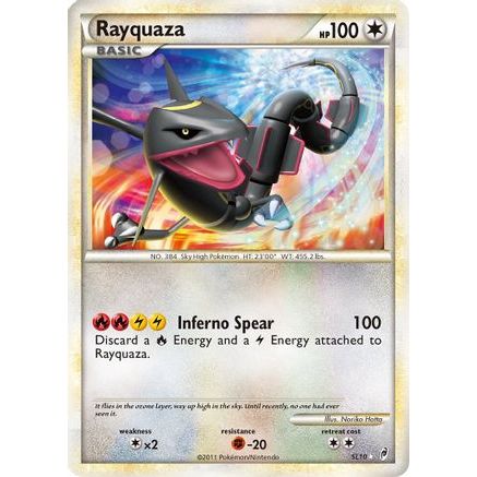Rayquaza (Shiny) SL10/95 - Call of Legends Holofoil