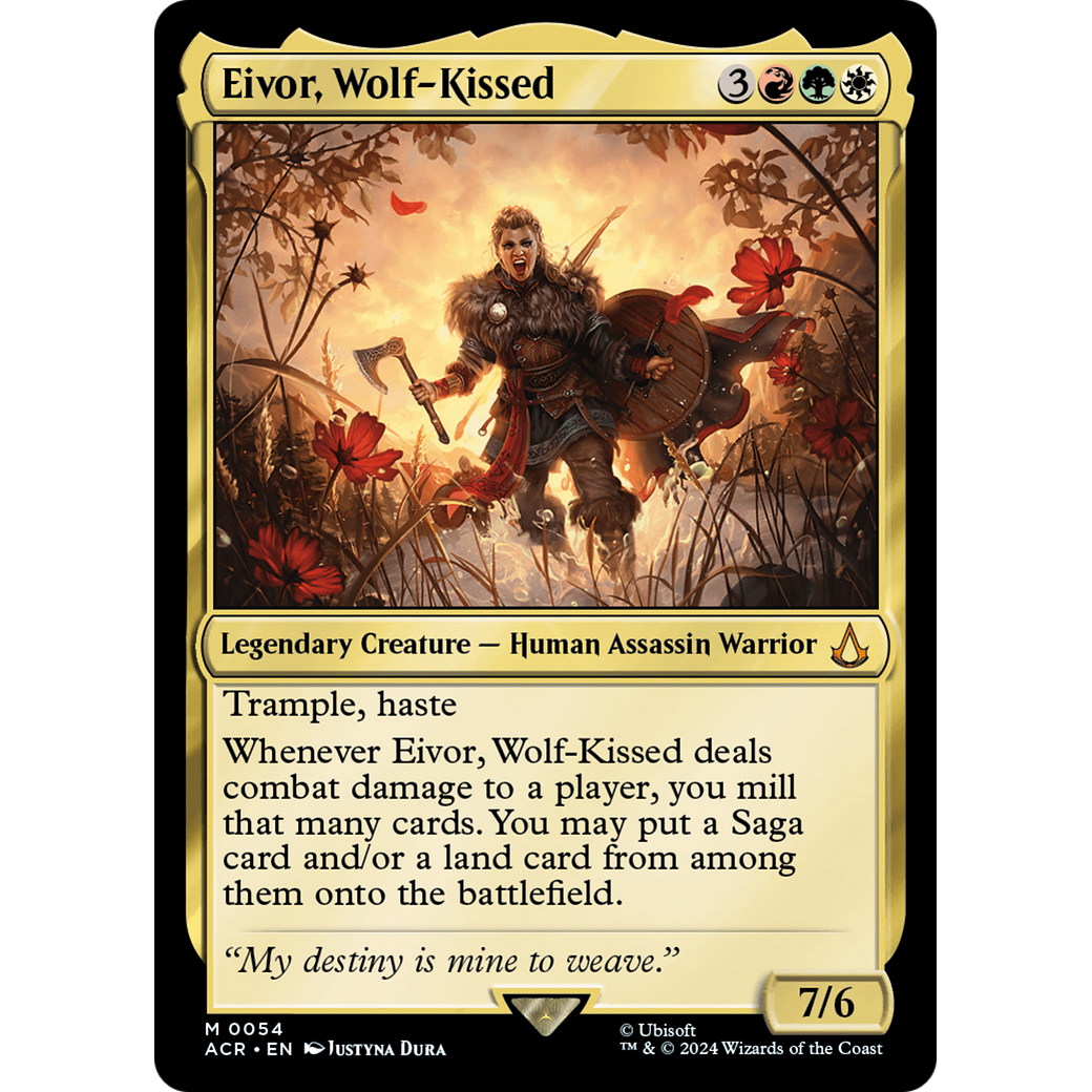 Eivor, Wolf-Kissed (ACR-054) - Assassin's Creed Foil