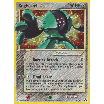 Registeel Star 92/92 - Legend Maker Holofoil