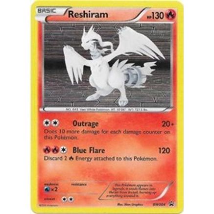 Reshiram - BW004 BW004/101 - Black and White Promos Holofoil
