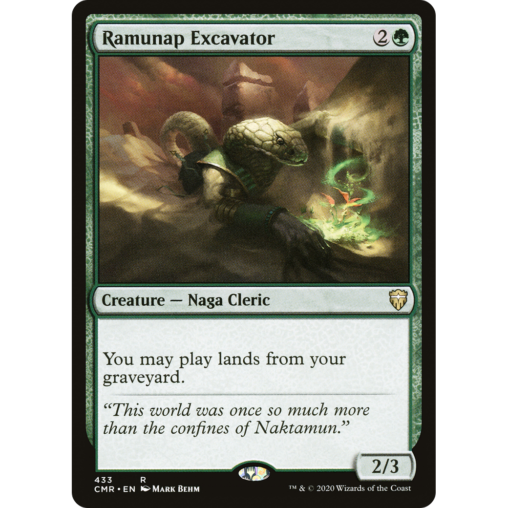 Ramunap Excavator (CMR-433) - Commander Legends