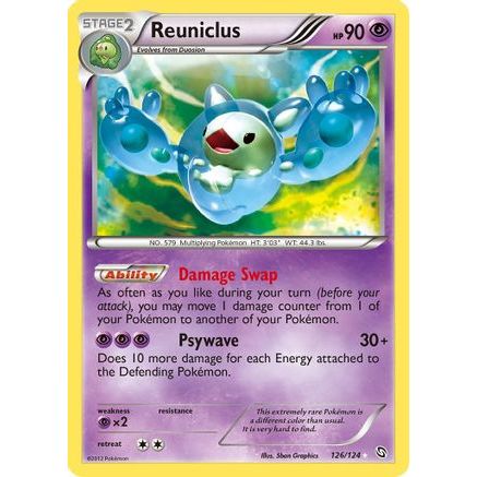 Reuniclus 126/124 - Dragons Exalted Holofoil