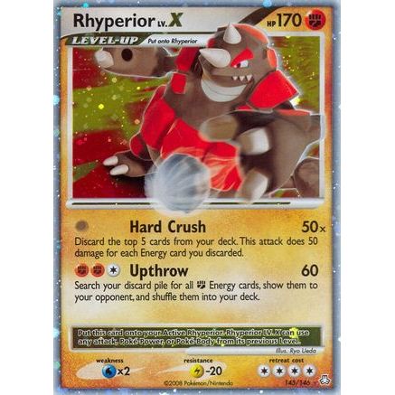 Rhyperior LV.X 145/146 - Legends Awakened Holofoil