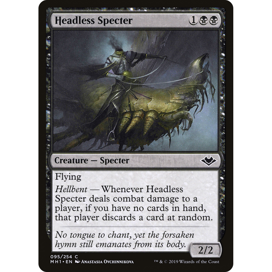 Headless Specter (MH1-095) - Modern Horizons Foil