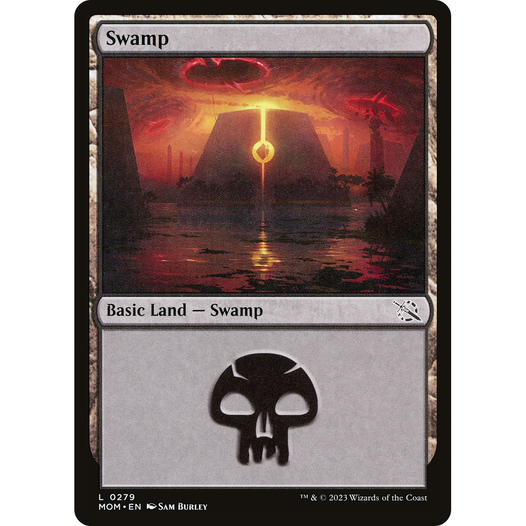 Swamp (MOM-279) - March of the Machine Foil