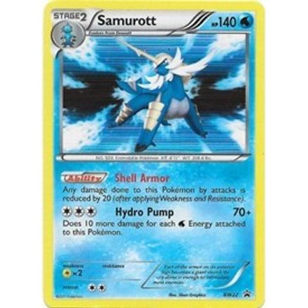 Samurott - BW22 BW22/101 - Black and White Promos Holofoil