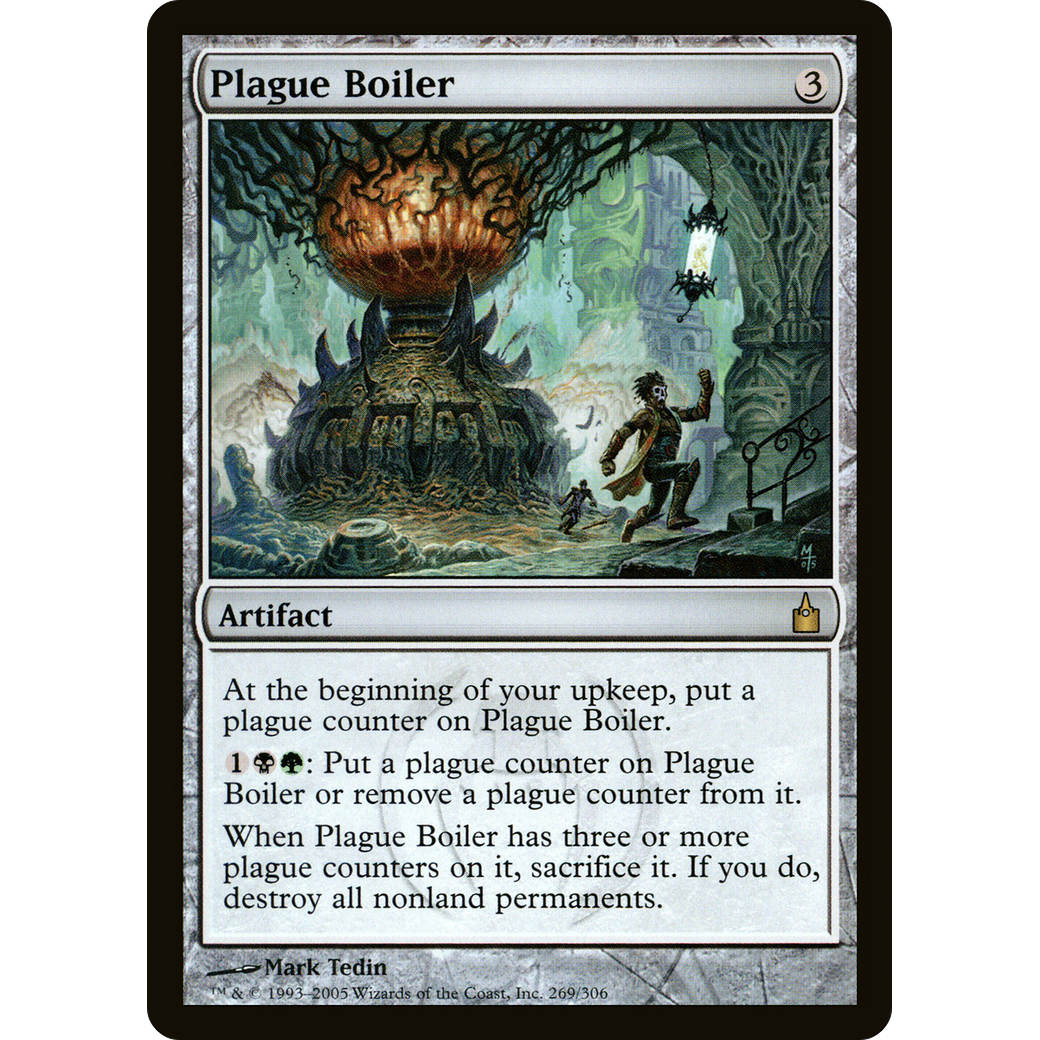 Plague Boiler (RAV-269) - Ravnica: City of Guilds Foil