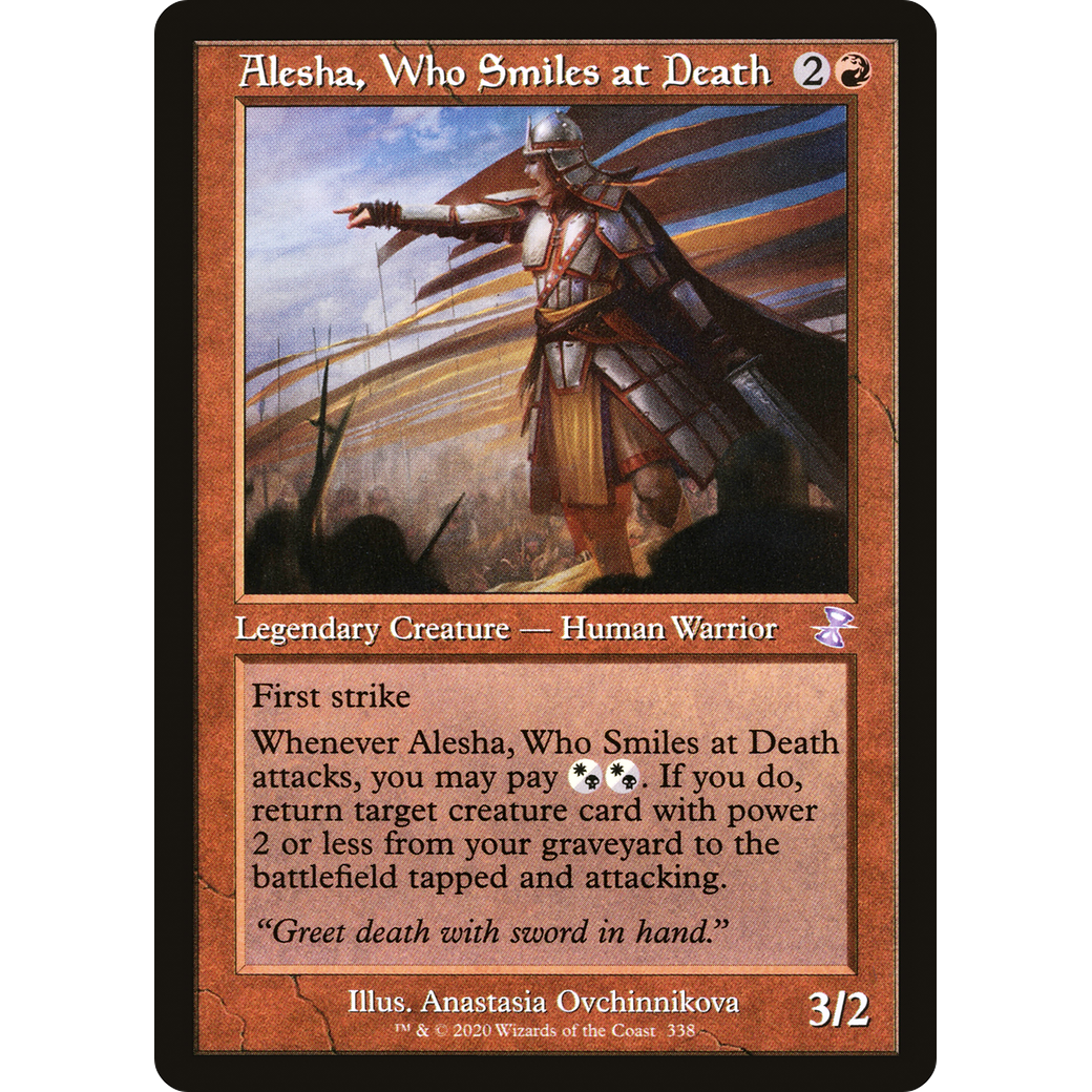 Alesha, Who Smiles at Death (TSR-338) - Time Spiral Remastered