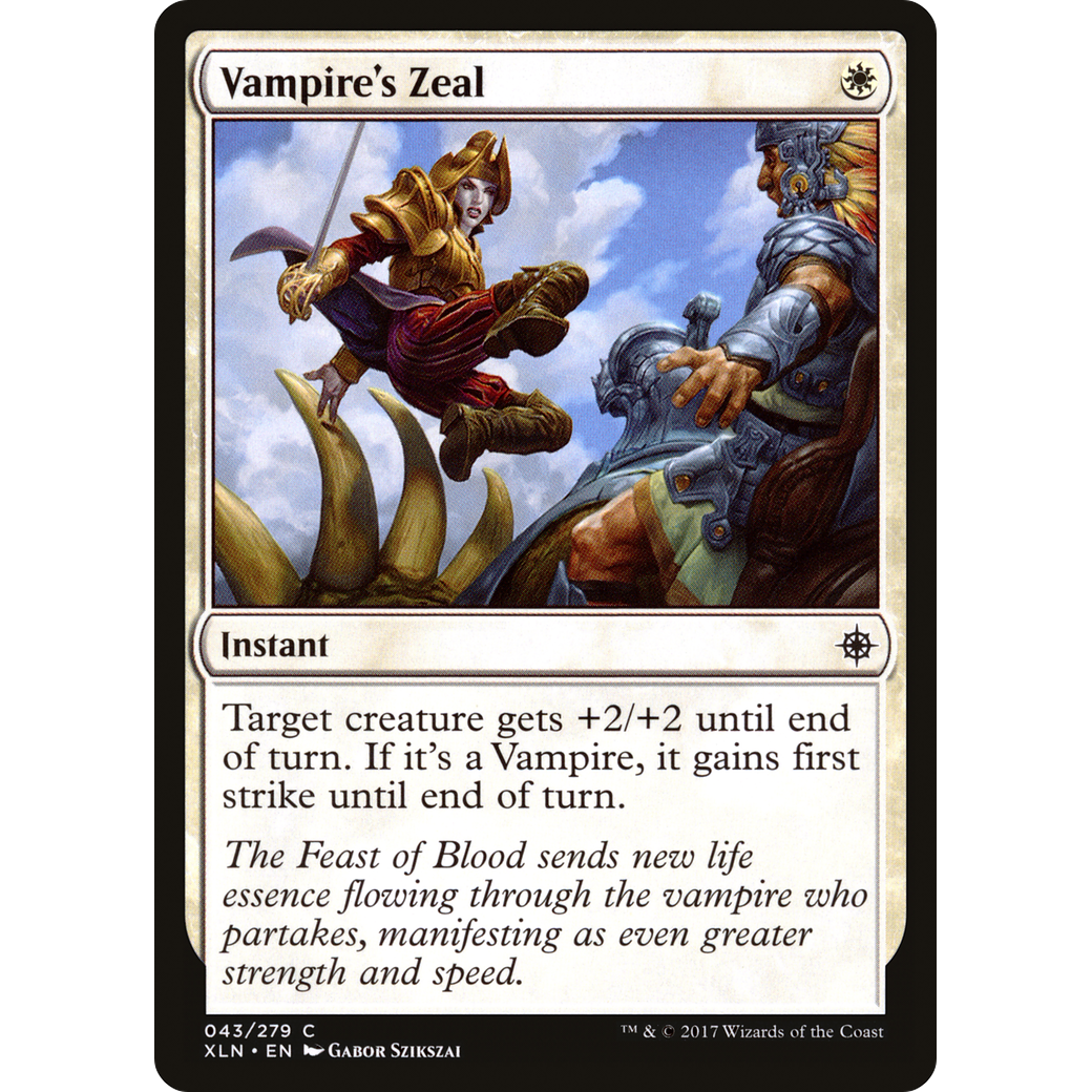 Vampire's Zeal (XLN-043) - Ixalan Foil