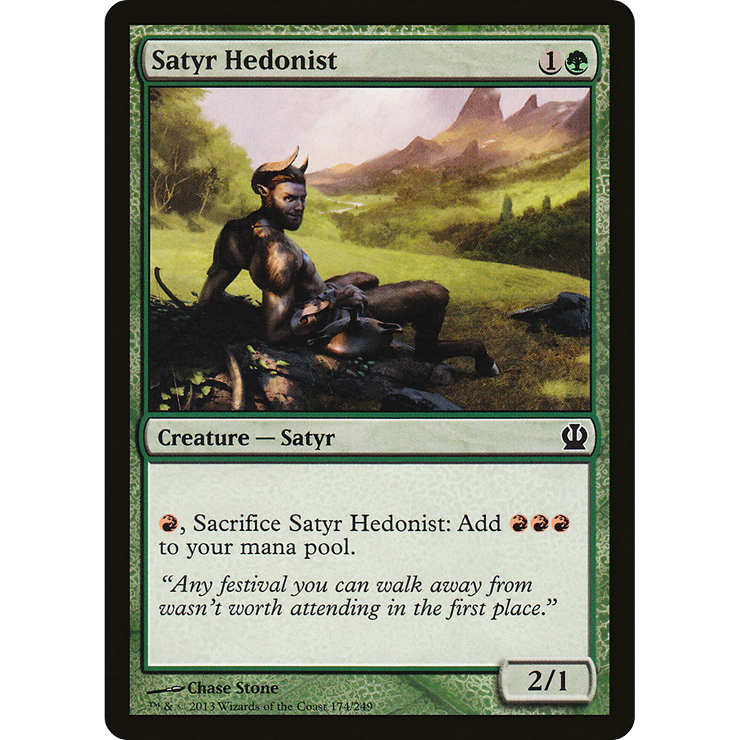Satyr Hedonist (THS-174) - Theros