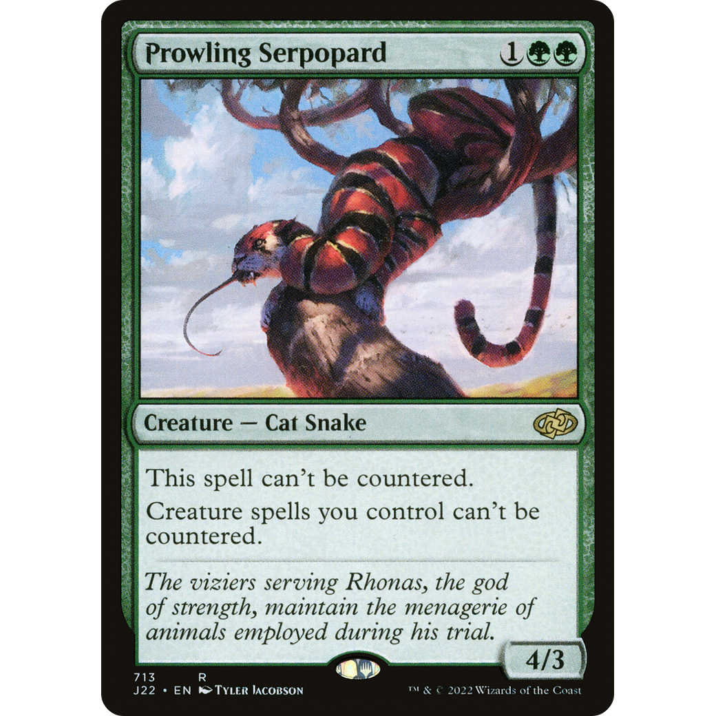 Prowling Serpopard (J22-713) - Jumpstart 2022