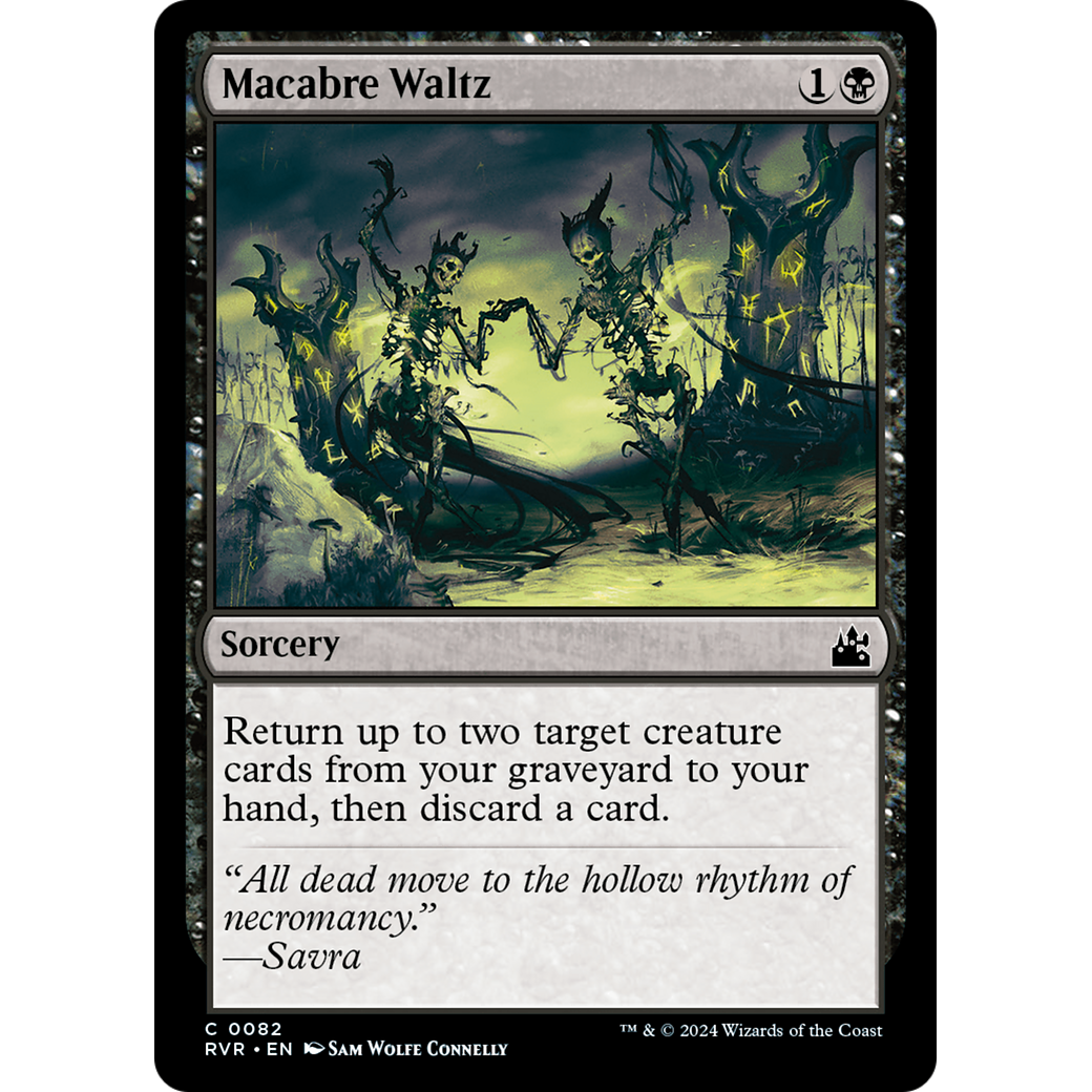 Macabre Waltz (RVR-082) - Ravnica Remastered