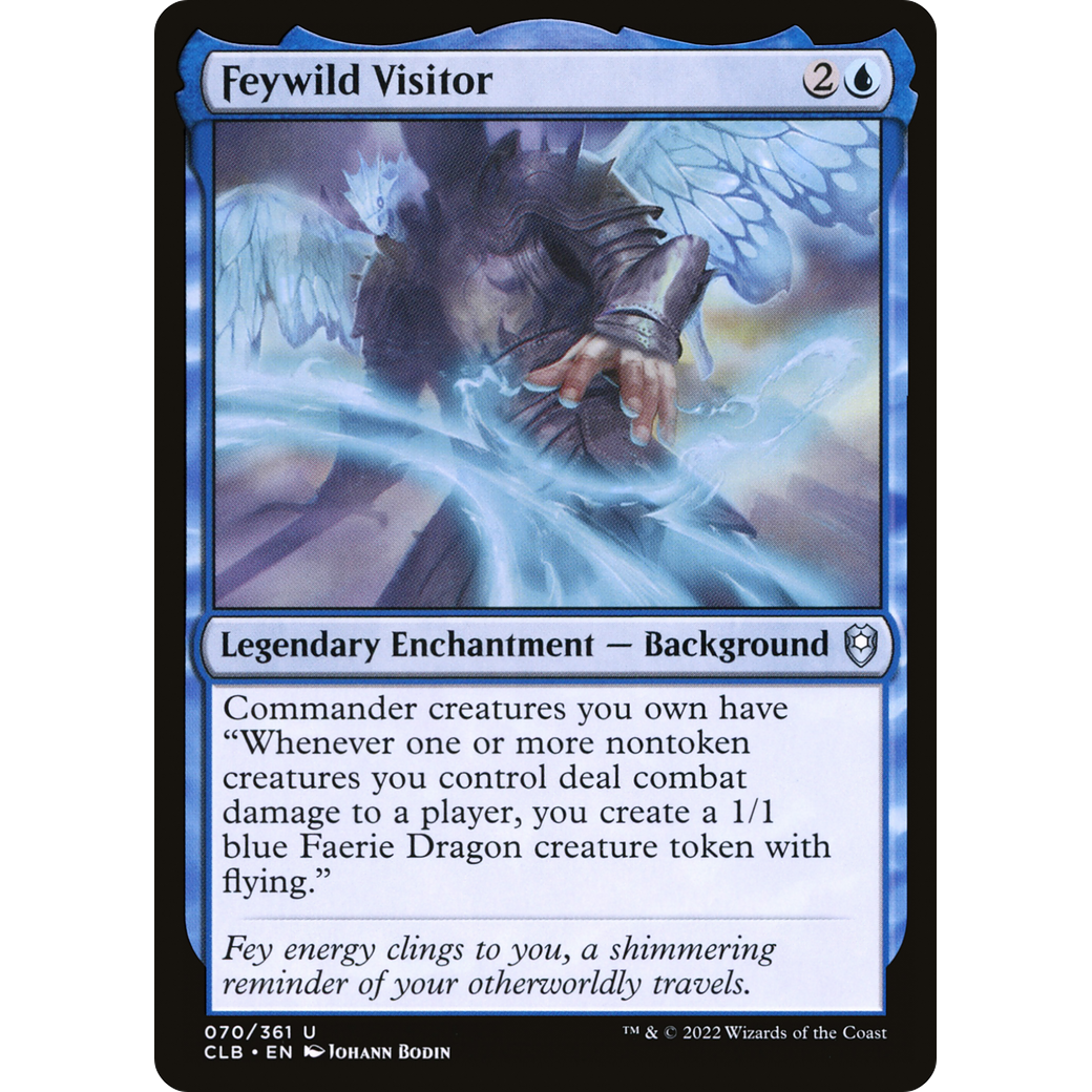 Feywild Visitor (CLB-070) - Commander Legends: Battle for Baldur's Gate Foil