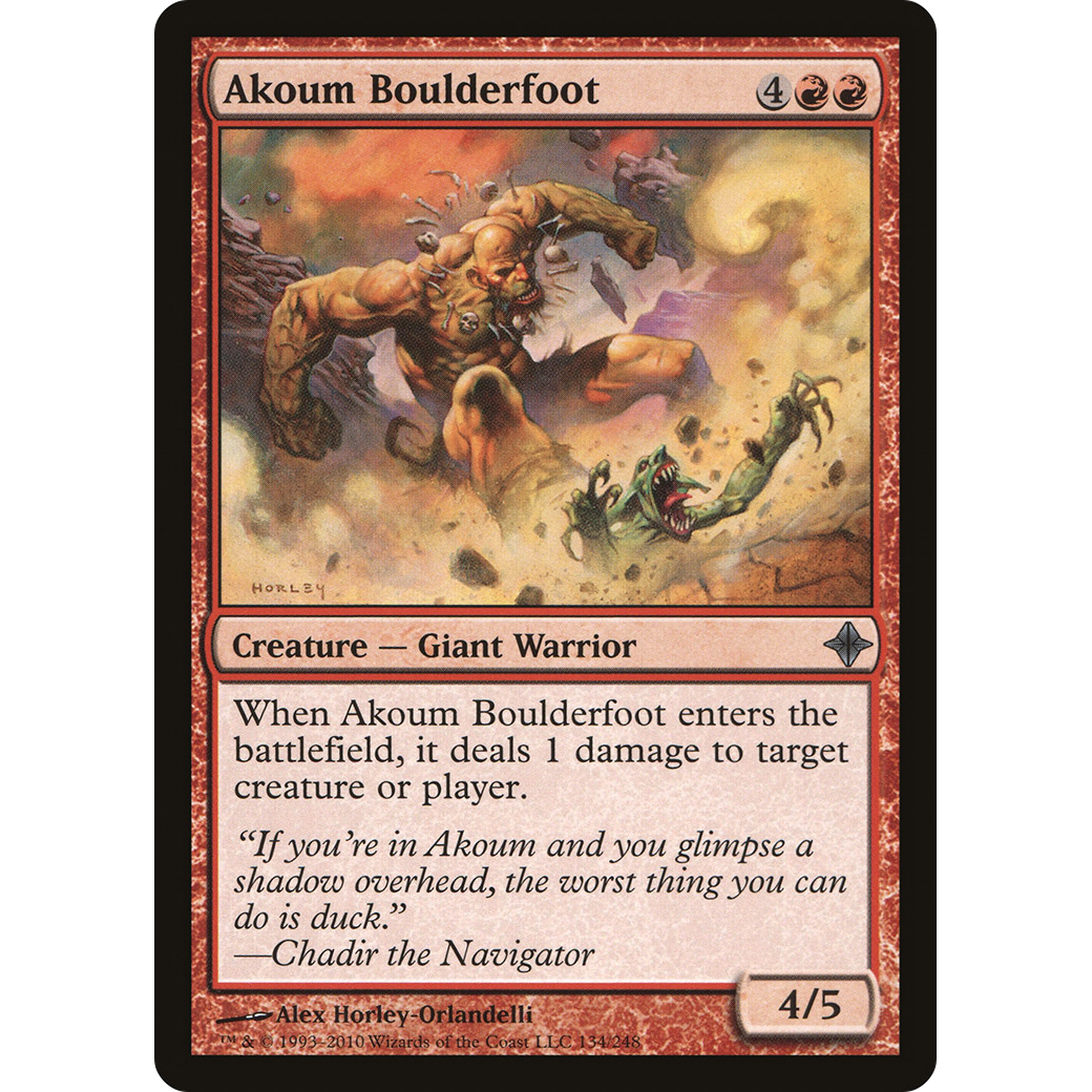 Akoum Boulderfoot (ROE-134) - Rise of the Eldrazi