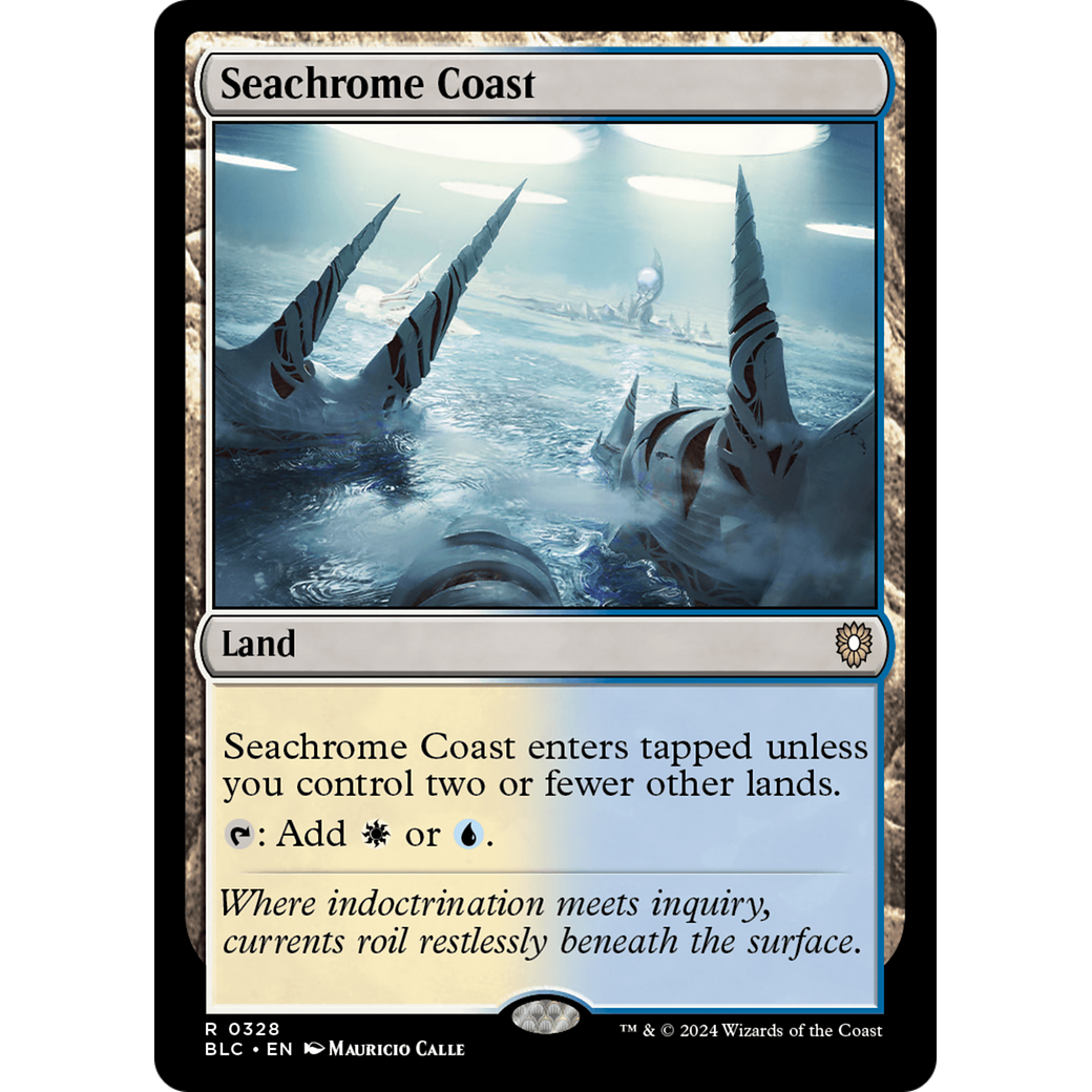 Seachrome Coast (BLC-328) - Bloomburrow Commander