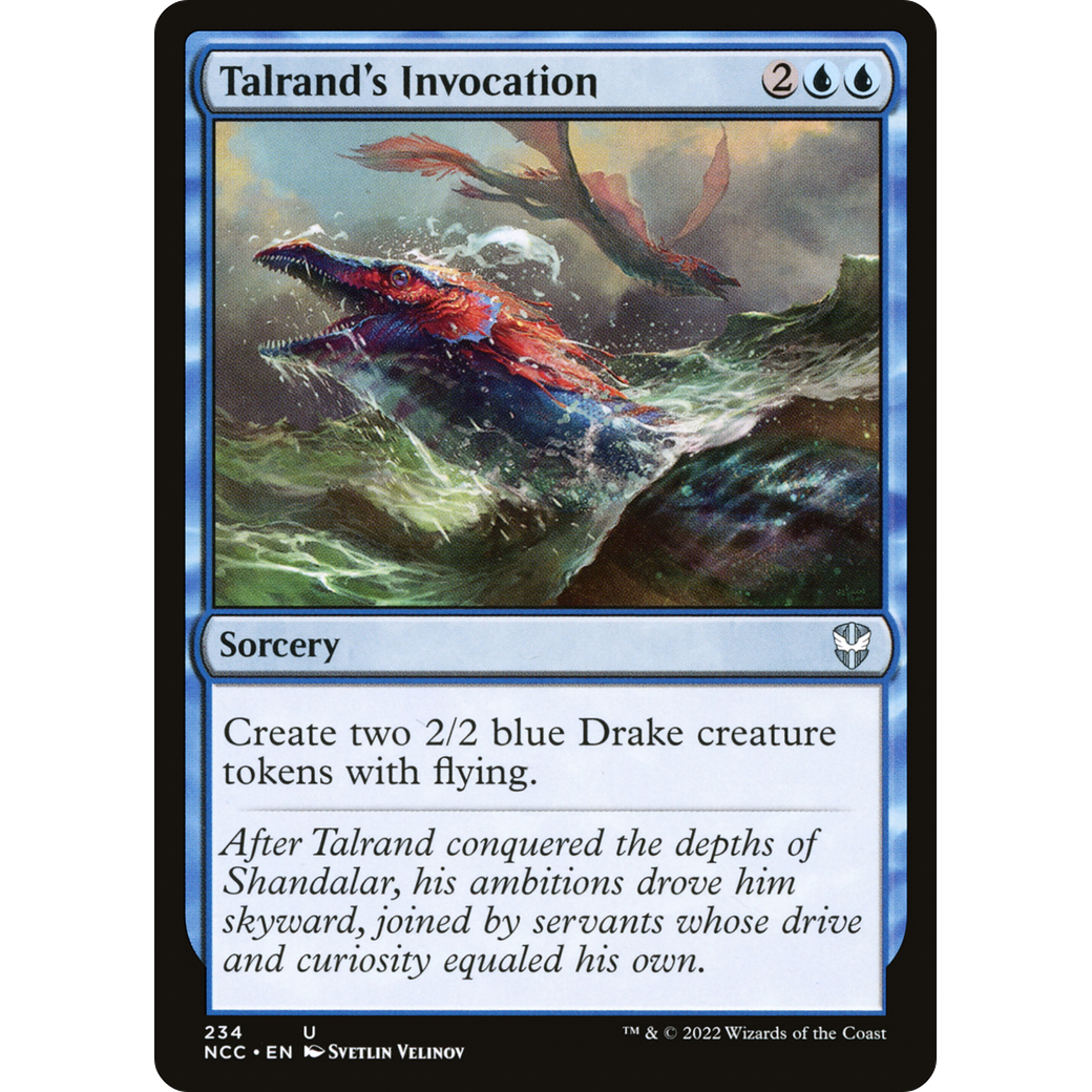 Talrand's Invocation (NCC-234) - New Capenna Commander