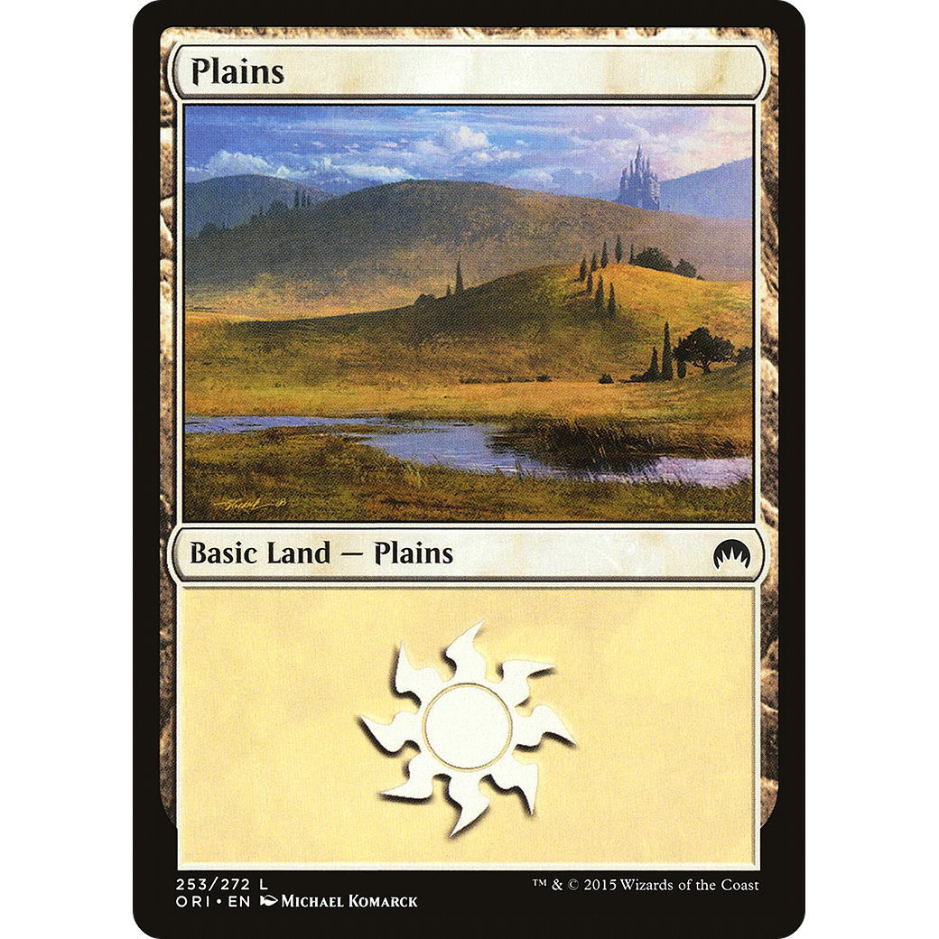 Plains (253) (ORI-253) - Magic Origins
