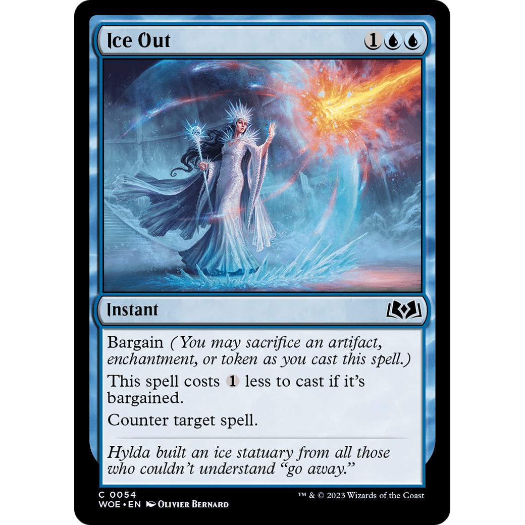 Ice Out (WOE-054) - Wilds of Eldraine Foil