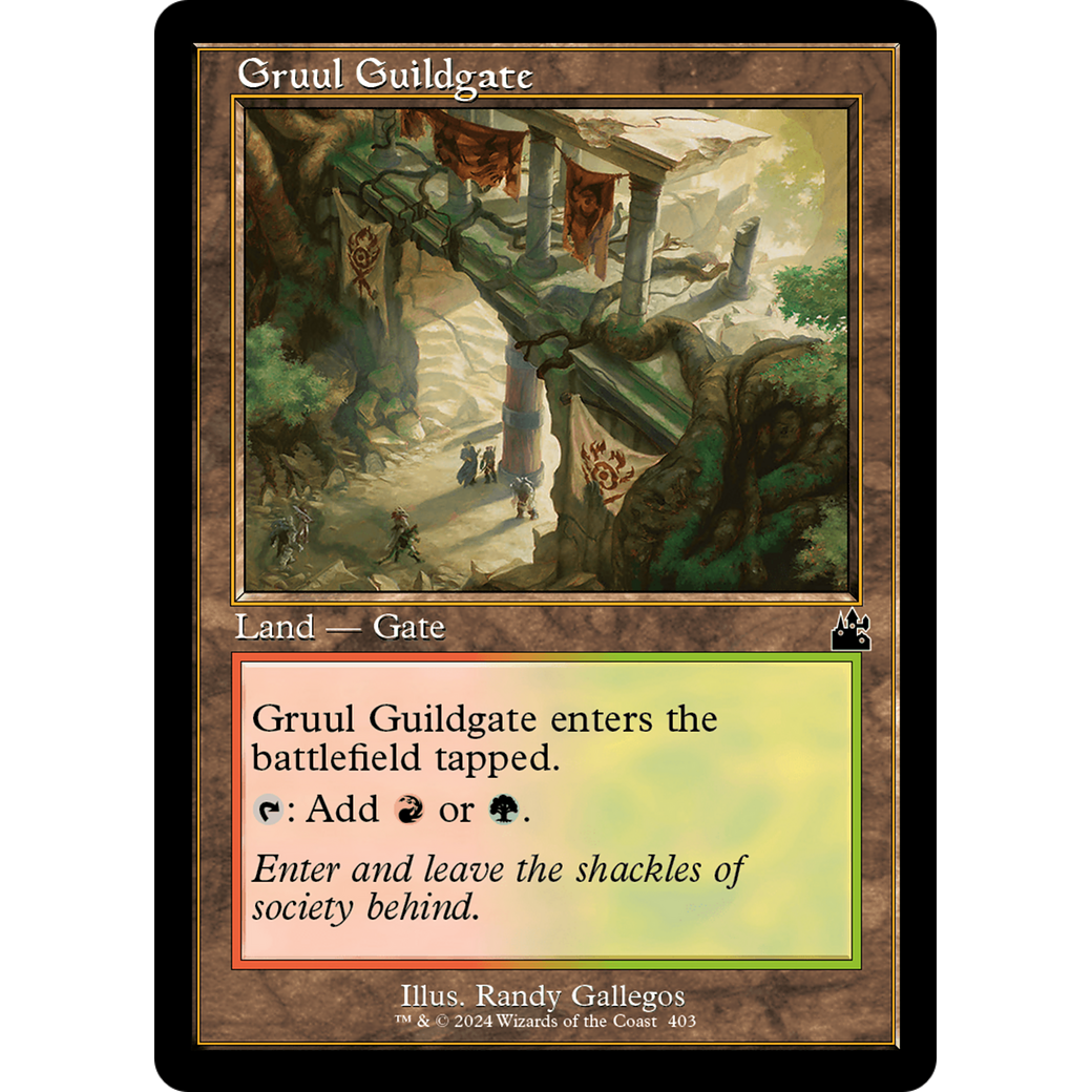 Gruul Guildgate (RVR-403) - Ravnica Remastered