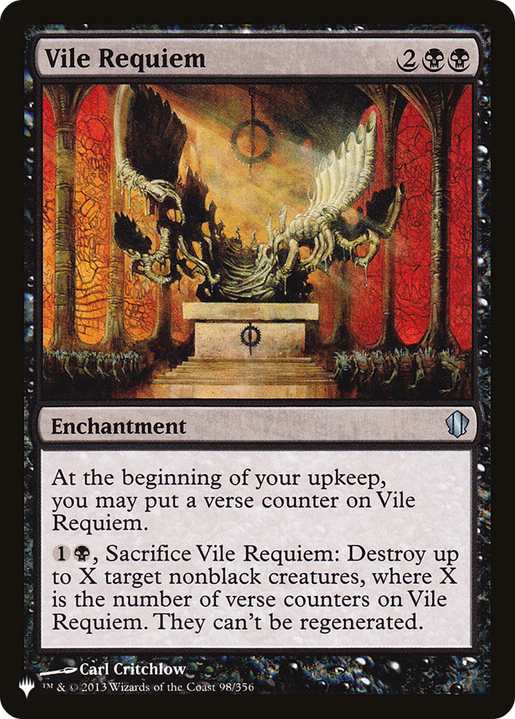 Vile Requiem (C13) (LIST-98/356) - The List