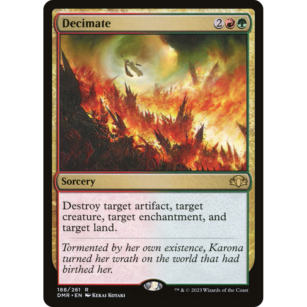 Decimate (DMR-188) - Dominaria Remastered