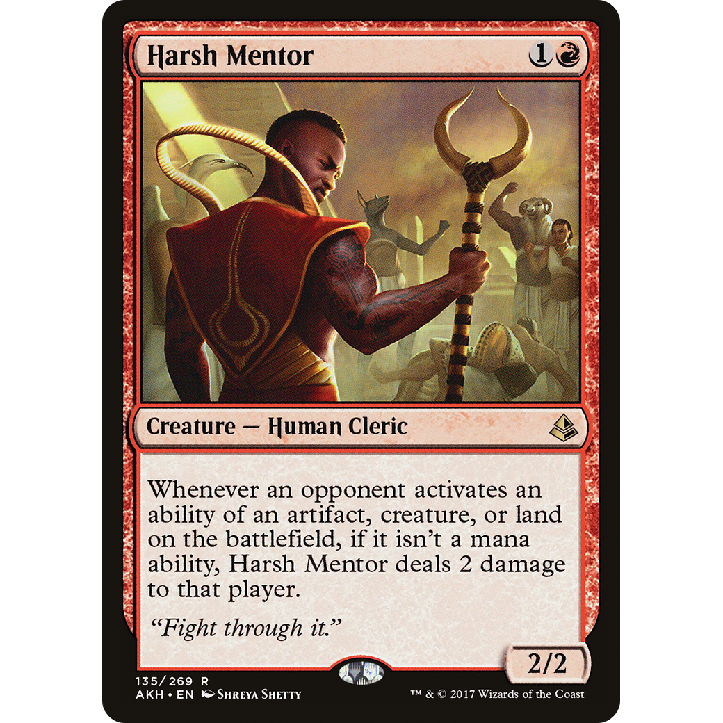 Harsh Mentor (AKH-135) - Amonkhet Foil