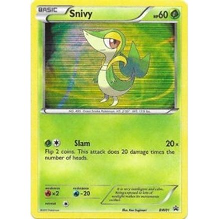 Snivy - BW01 BW01/101 - Black and White Promos Holofoil