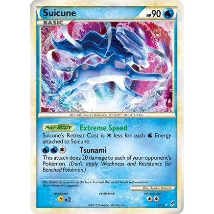 Suicune (Shiny) SL11/95 - Call of Legends Holofoil