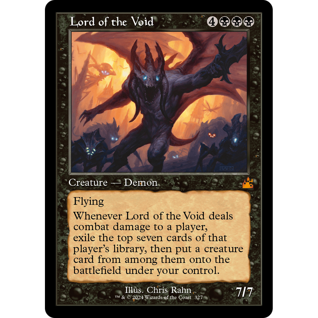 Lord of the Void (RVR-327) - Ravnica Remastered Foil