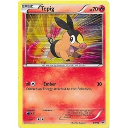 Tepig (BW02) BW02/101 - Black and White Promos Holofoil