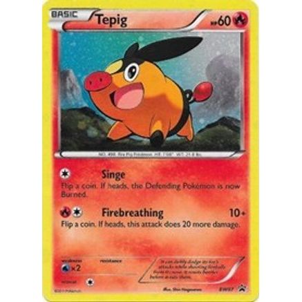 Tepig - BW07 BW07/101 - Black and White Promos Holofoil