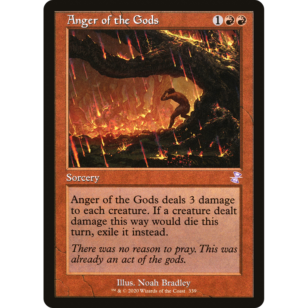 Anger of the Gods (TSR-339) - Time Spiral Remastered Foil