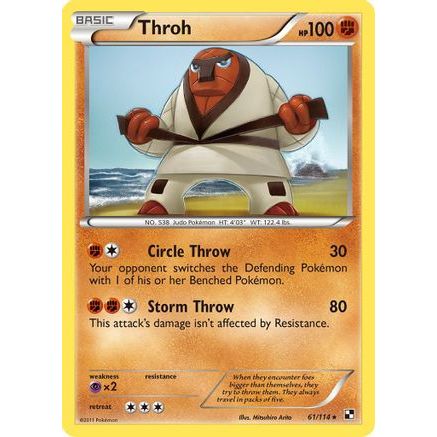 Throh 61/114 - Black and White