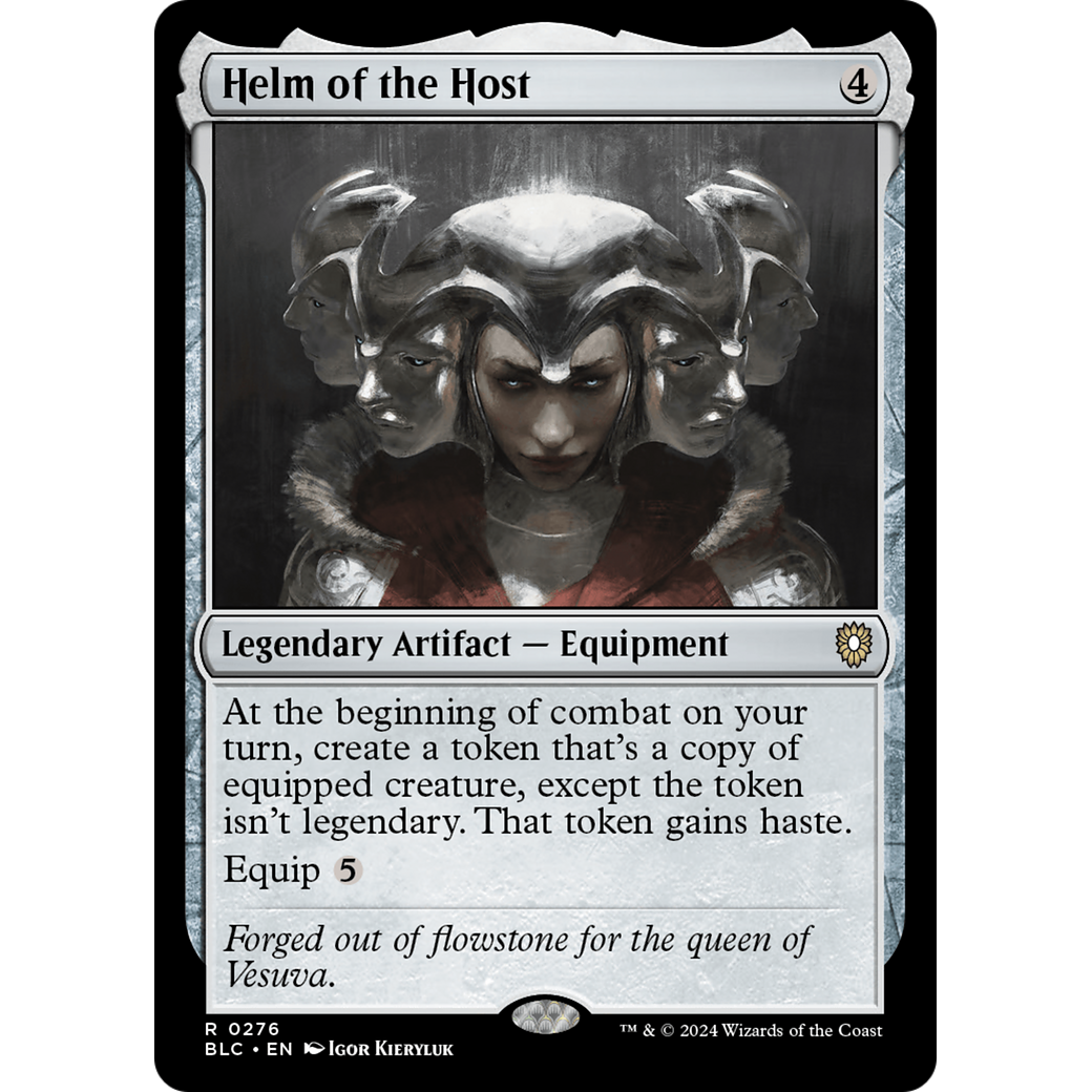 Helm of the Host (BLC-276) - Bloomburrow Commander