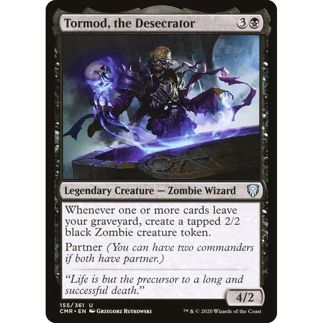 Tormod, the Desecrator (CMR-155) - Commander Legends Foil