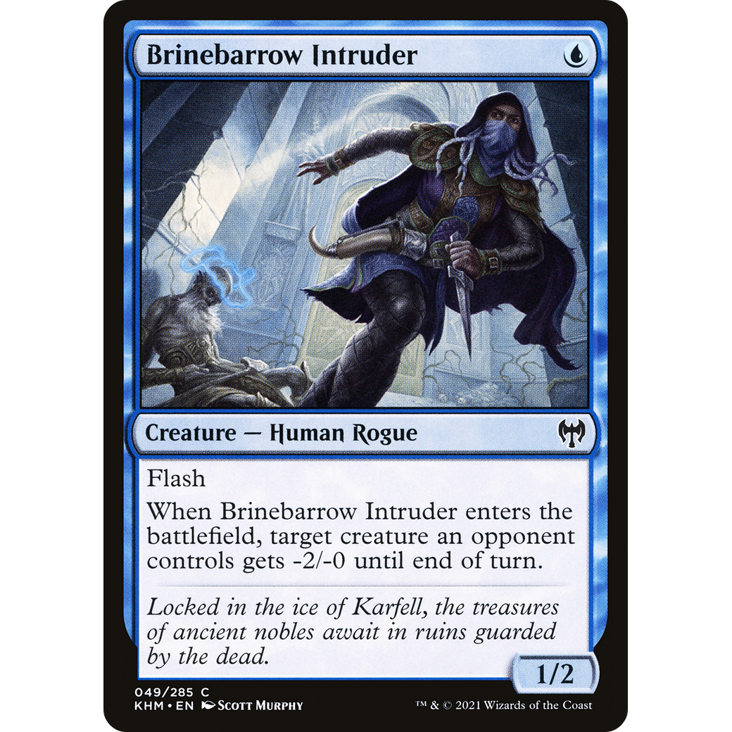 Brinebarrow Intruder (KHM-049) - Kaldheim Foil