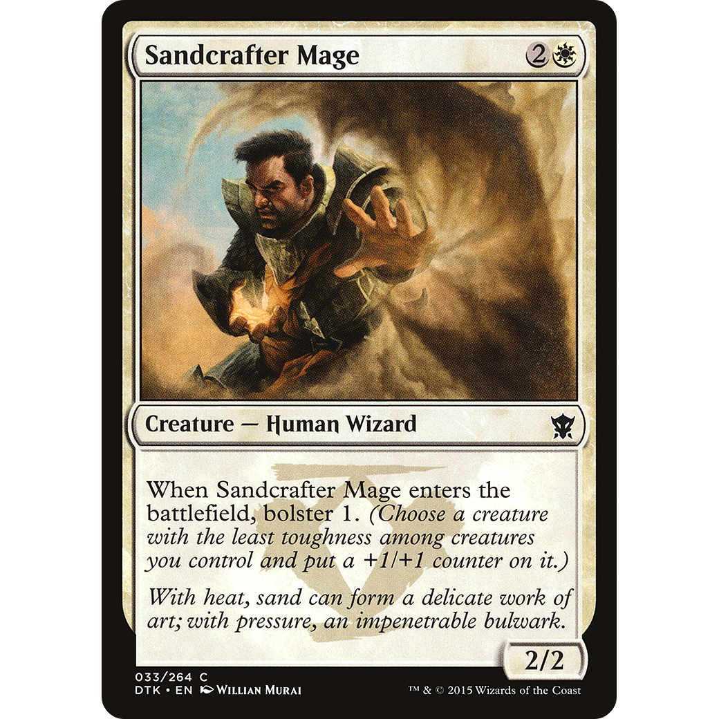 Sandcrafter Mage (DTK-033) - Dragons of Tarkir Foil