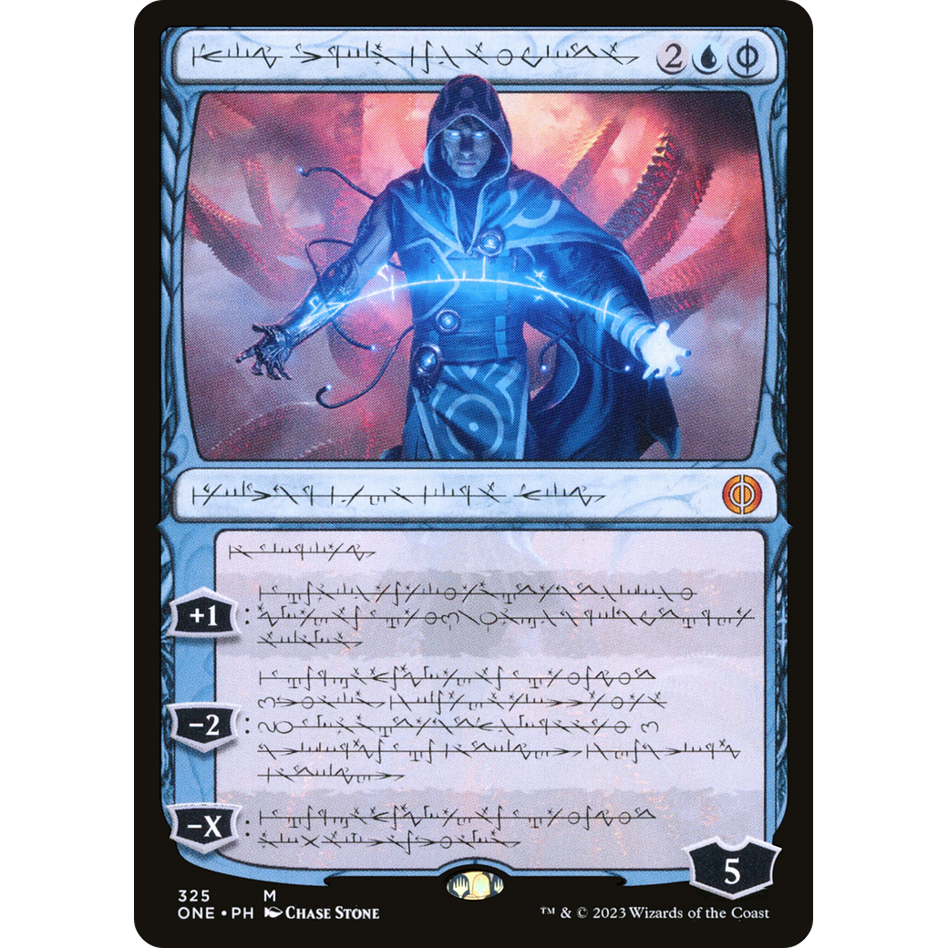 Jace, the Perfected Mind (ONE-325) - Phyrexia: All Will Be One: (Showcase) Foil
