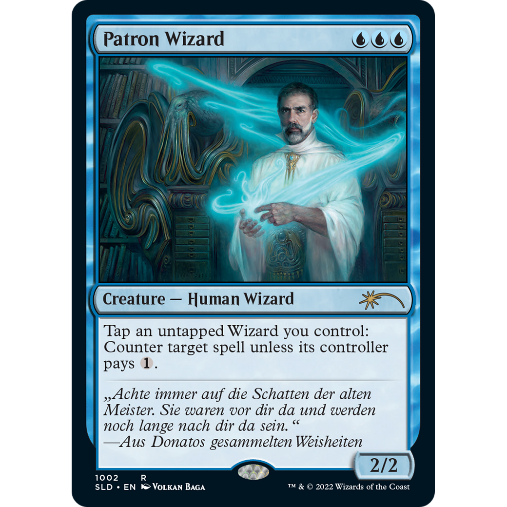 Patron Wizard (SLD-1002) - Secret Lair Drop