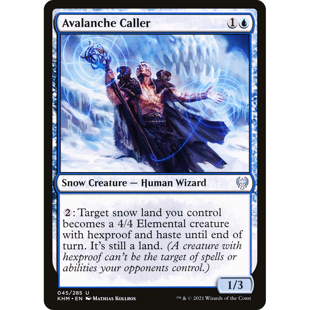 Avalanche Caller (KHM-045) - Kaldheim: (snow)